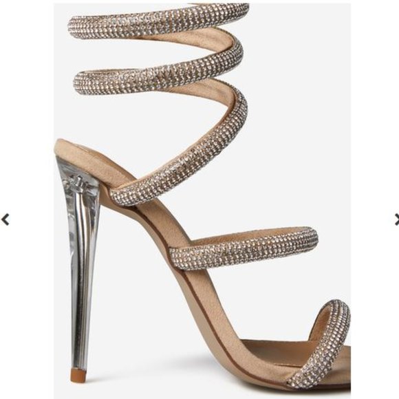 Kenzy Spiral Heeled Sandal - Picture 3 of 5